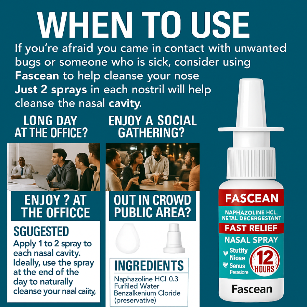 Fascean™ Nasal Iodine Spray
